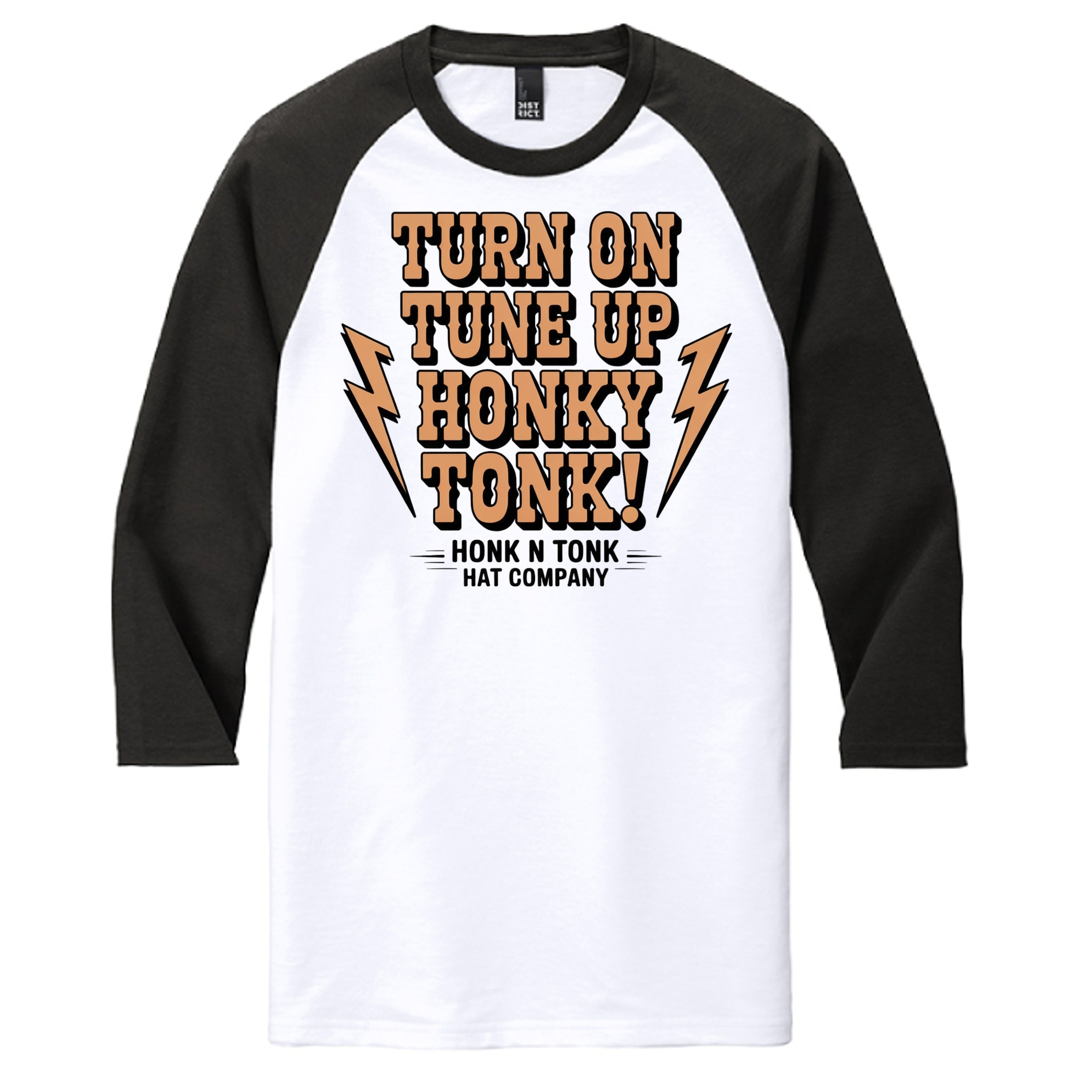 Black/White - DM136 - FRONT